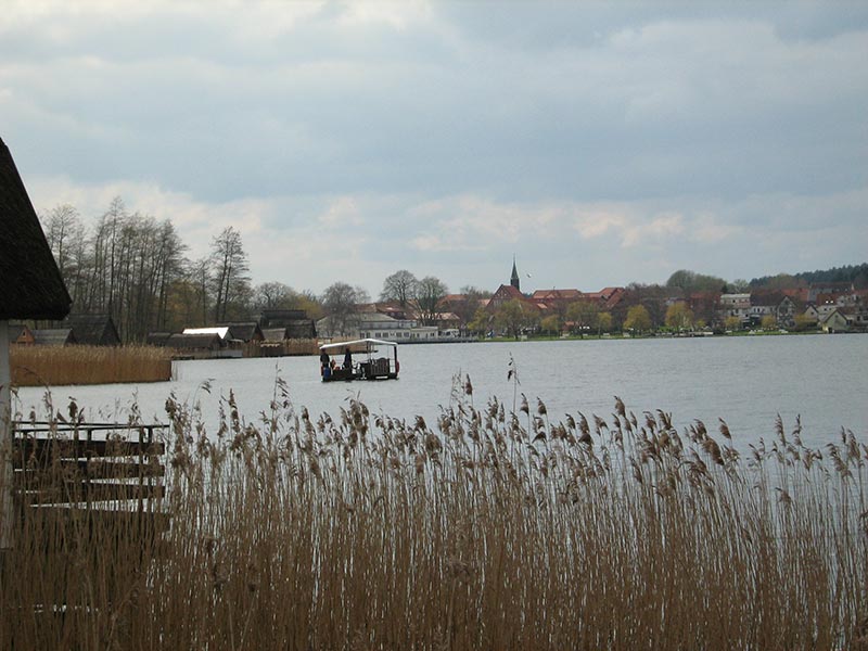 Floßtour auf dem See