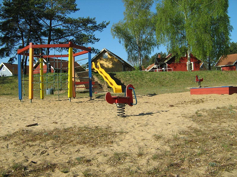 Spielplatz in der Ferienanlage