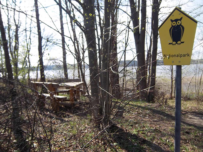 Picknick mit Blick auf den See